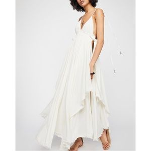 NWOT XS Free People Tropical Heat Maxi Dress